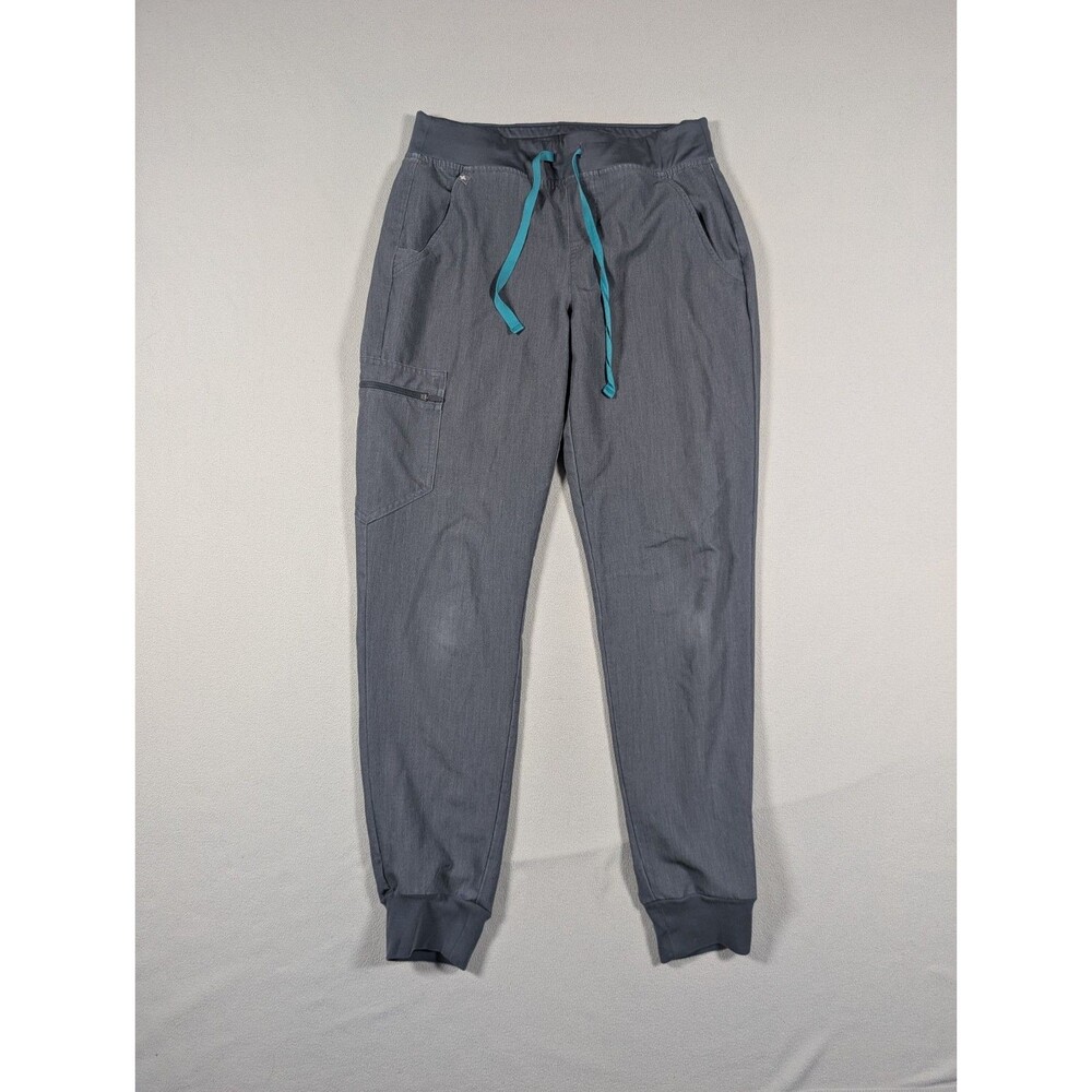 Figs Women's Zamora Jogger Scrub Pants Gray Size S Medical Nurse W18SW2005
